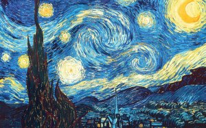 The Starry Night (1889) von Vincent Van Gogh MoMa, The Museum of Modern Art 